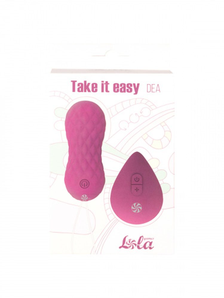 Lola Games Vaginální vibrační kuličky s dálkovým ovládáním Take it Easy Dea Pink (obrázek 3)