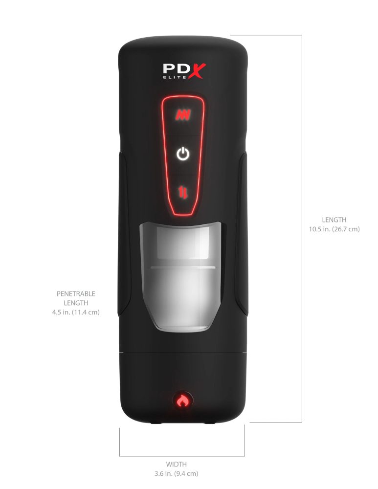 Pipedream PDX Elite Milk Me Hotter Black (obrázek 8)