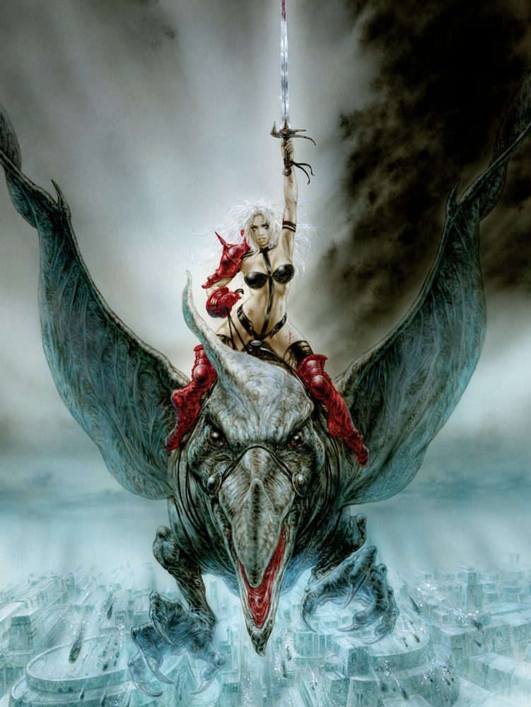 FANTASY ART OF ROYO - OFFICIAL 2024 CALENDAR (sleva - naražený roh) - Obrázek 7