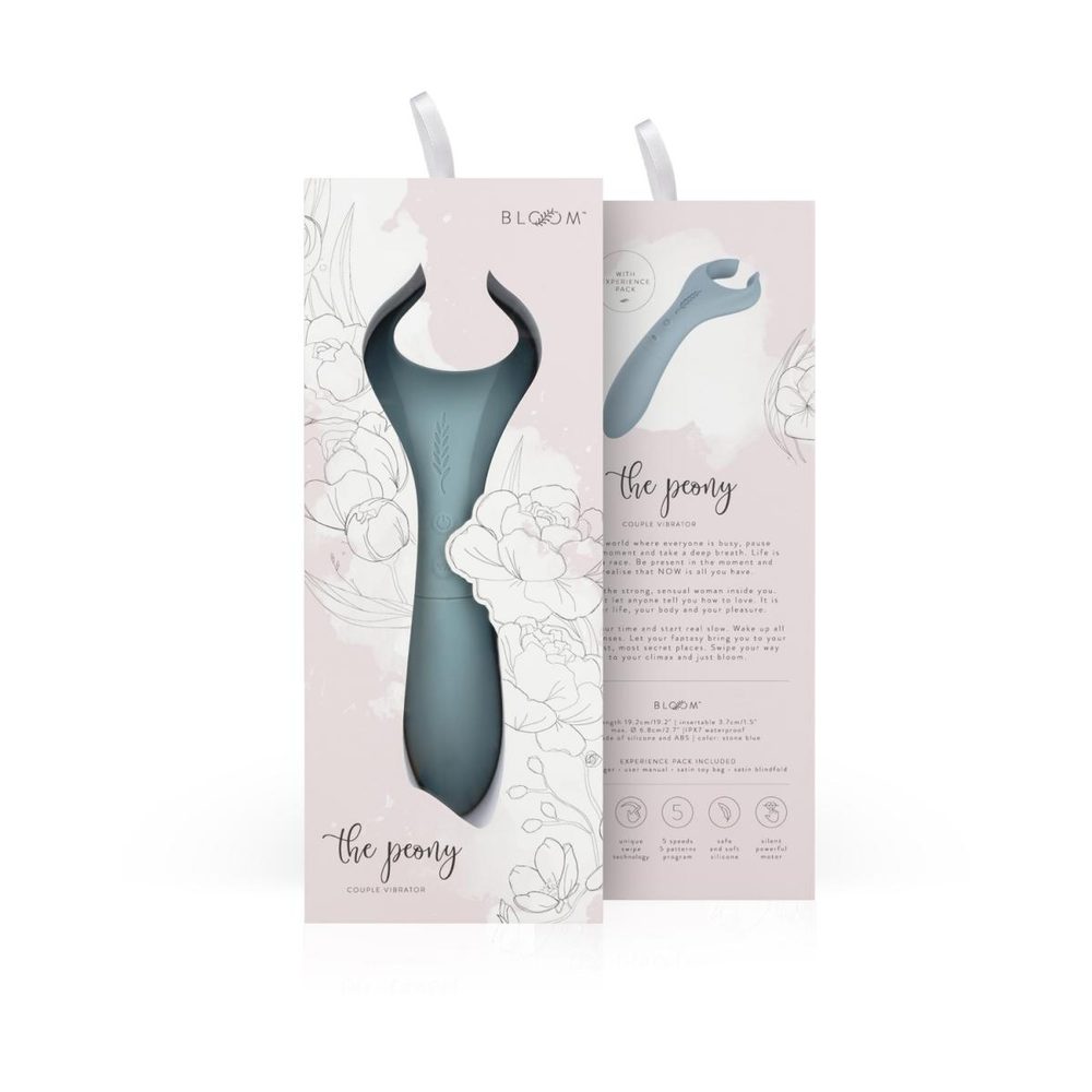 Bloom The Peony Couple Vibrator Green (obrázek 10)