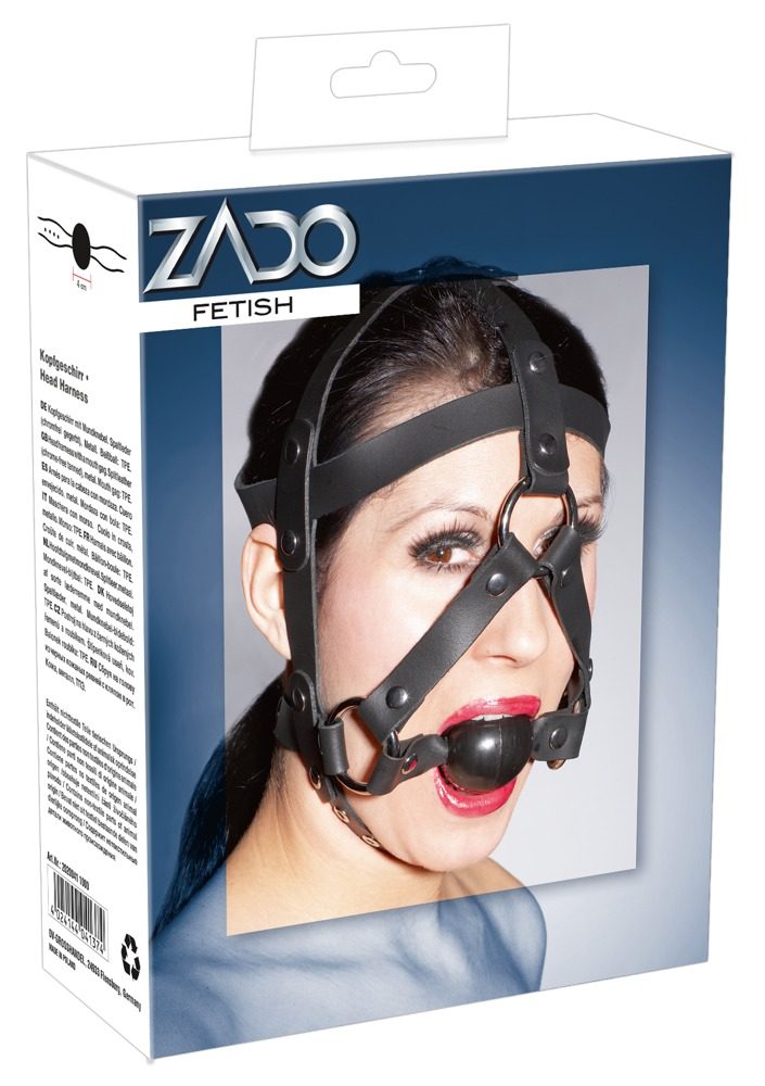 Zado Leather Head Harness - Obrázek 2