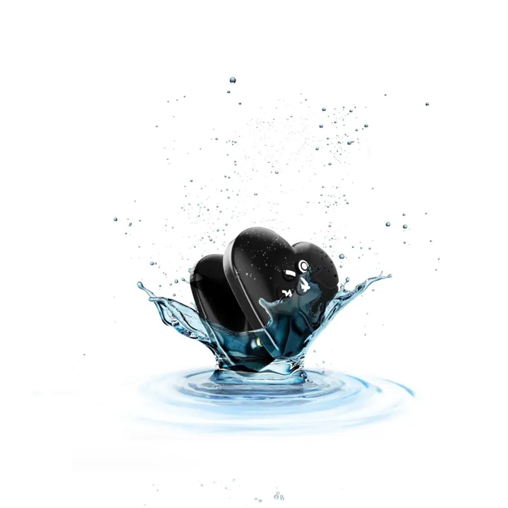 Mystim Hearts Desire eStim Lay-On Vibrator Black (obrázek 8)