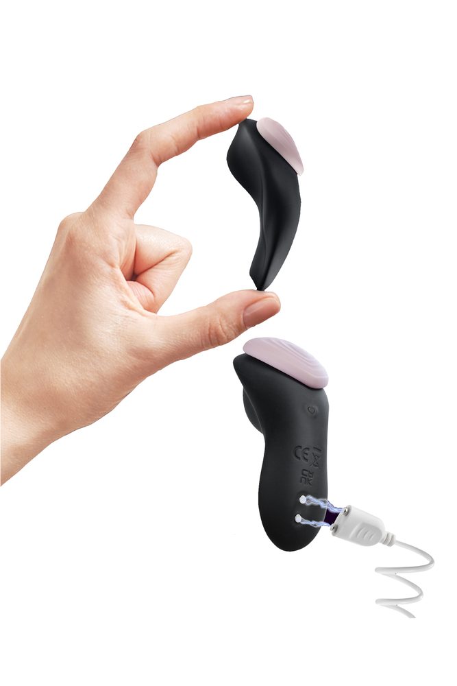 Blush Temptasia Heartbeat Panty Vibe with Remote Black-Pink (obrázek 15)