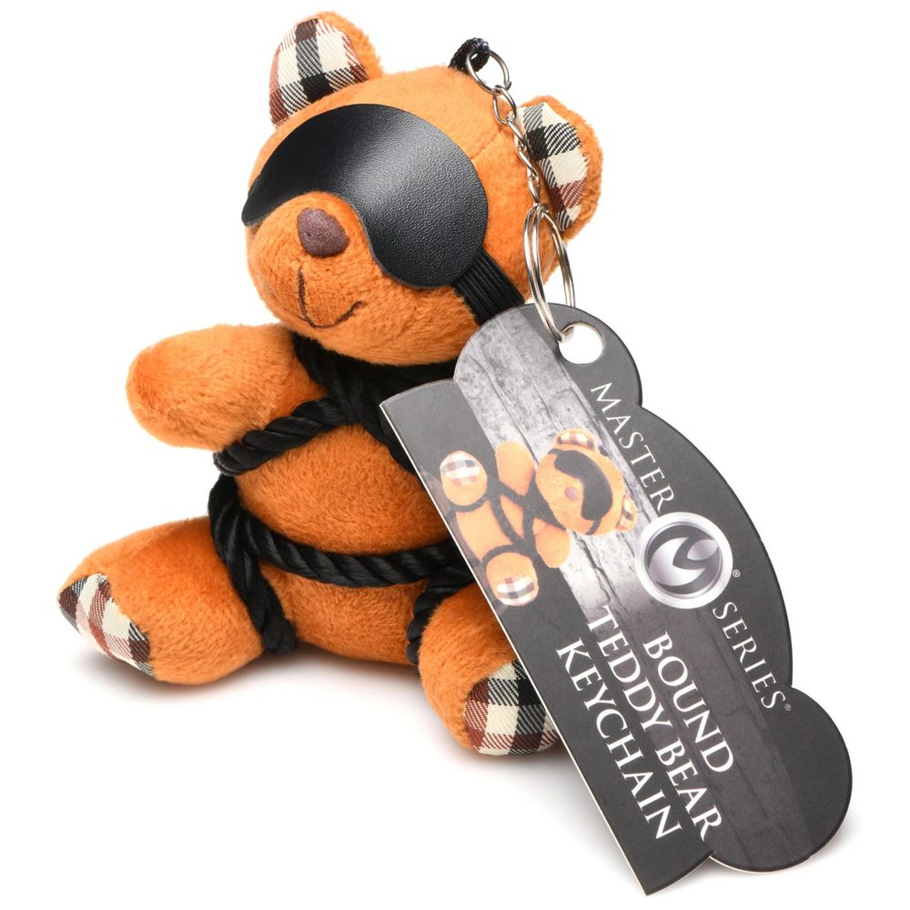 Master Series Rope Teddy Bear Keychain - Obrázek 3