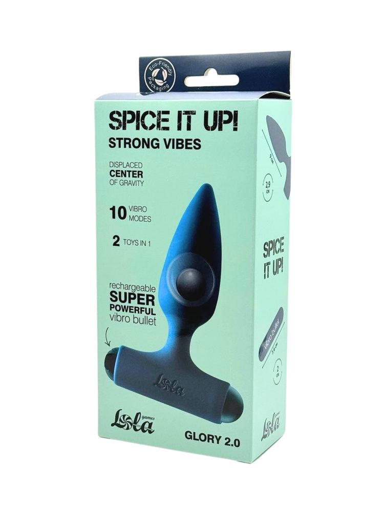 Anální kolík s dobíjecí kulkou Spice it Up Glory 2.0 - Obrázek 6