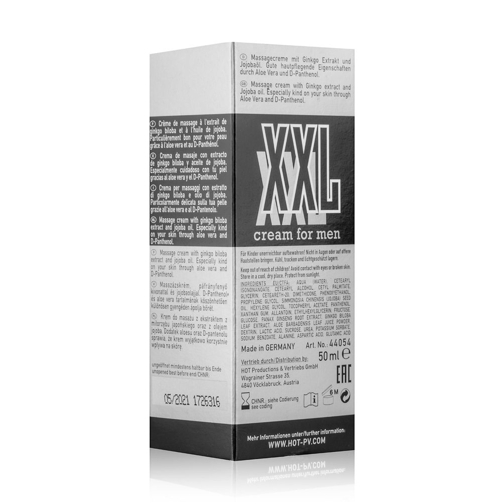 HOT XXL Creme for Men 50ml - Obrázek 4