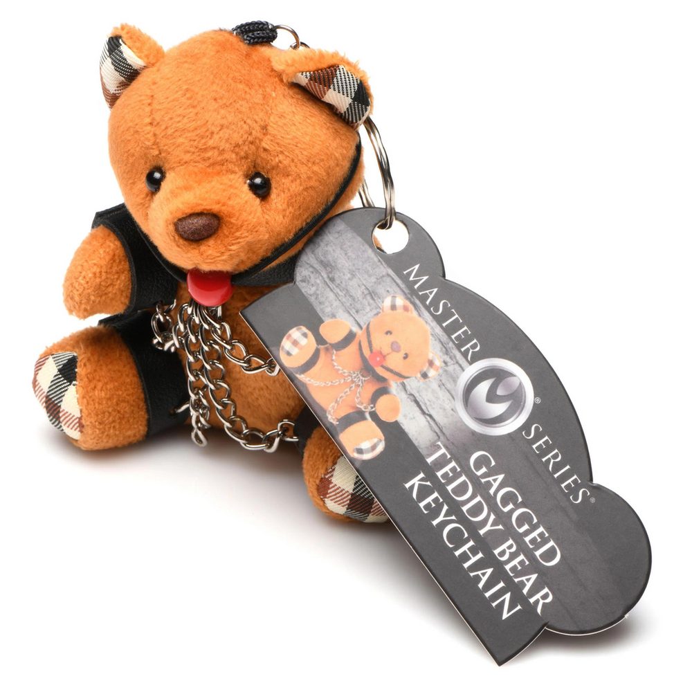 Master Series Gagged Teddy Bear Keychain - Obrázek 2
