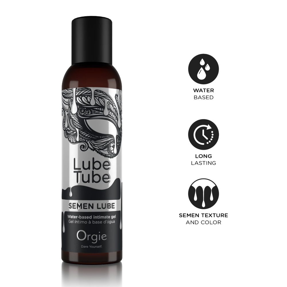 Orgie Lube Tube Semen Lube 100 ml - Obrázek 3