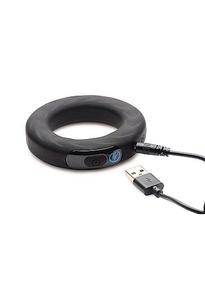 Zeus Electrosex E-Stim Pro Silicone Cock Ring Vibe with Remote - Obrázek 5