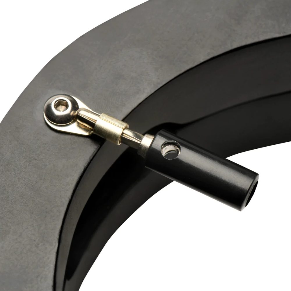 Master Series Exposed E-Stim Wooden Humbler Black (obrázek 4)