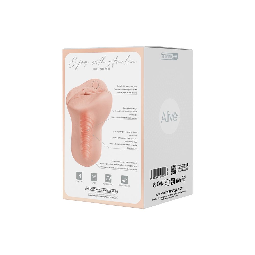Alive Amelia Super Realistic Masturbator Flesh (obrázek 9)