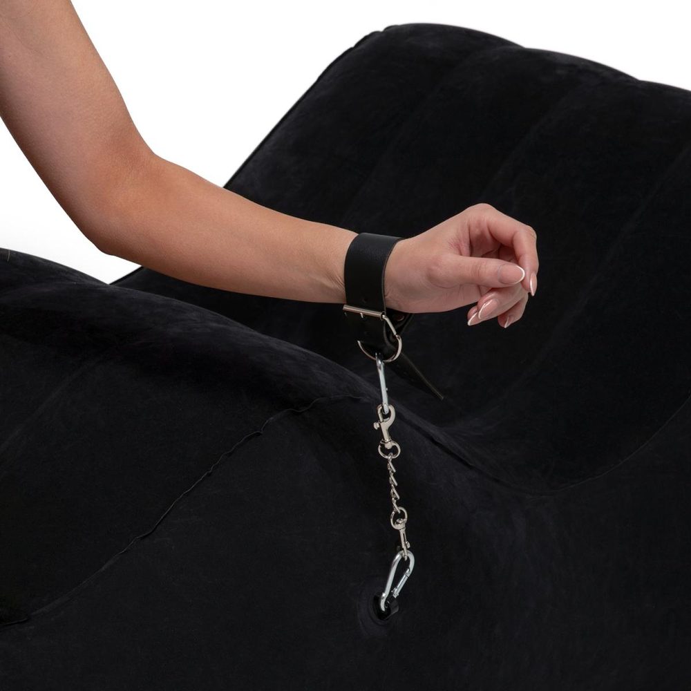 Bedroom Fantasies The Lounger Inflatable Bench Black - Obrázek 7