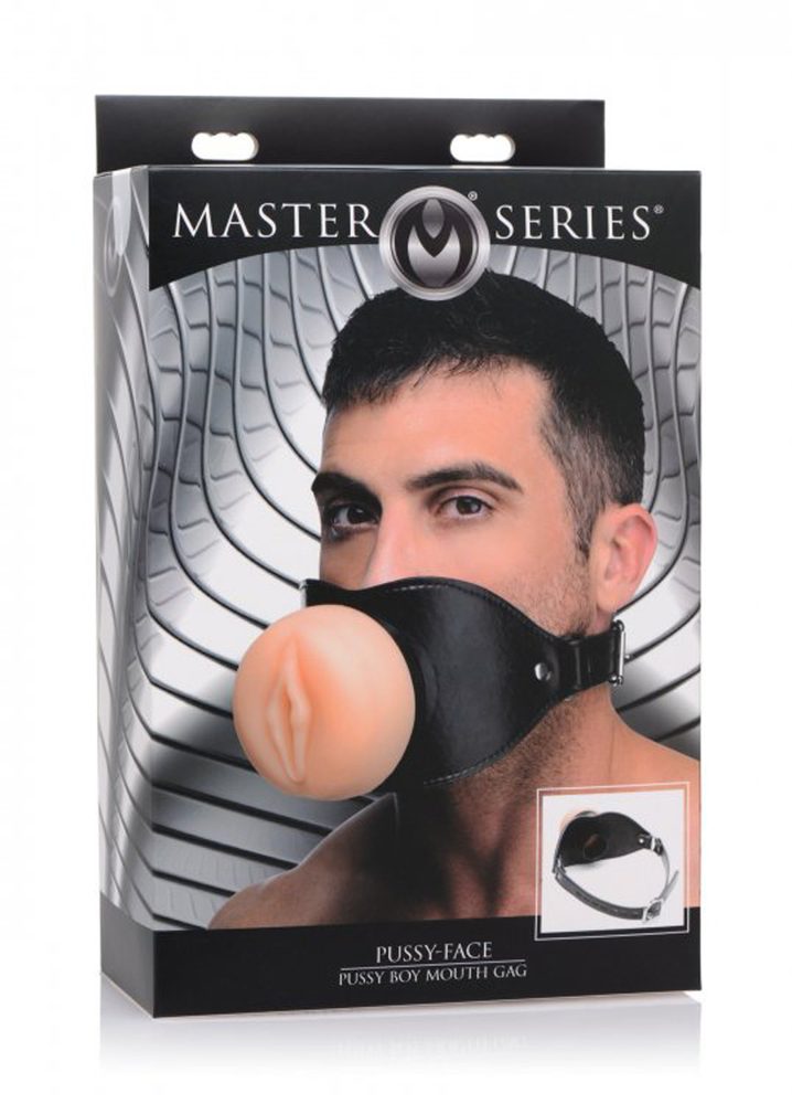 Master Series Pussy Face Oral Sex Mouth Gag - Obrázek 5