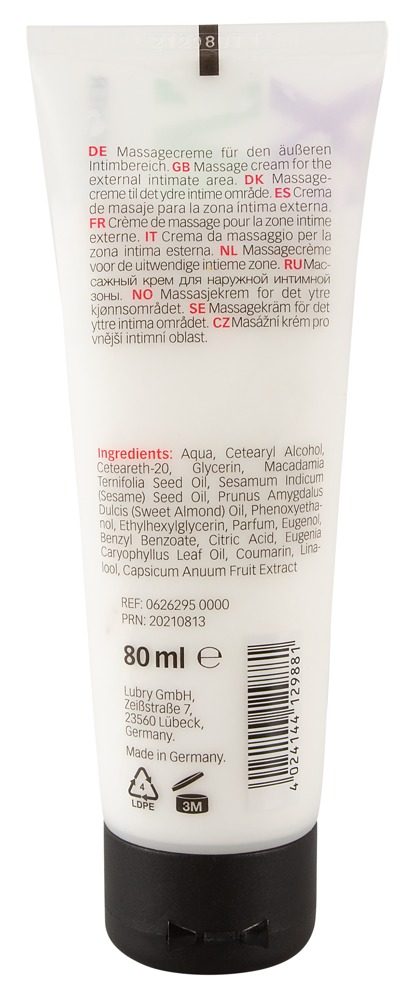 Just Play Sex Cream 80ml - Obrázek 2