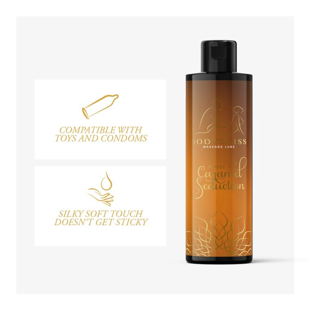 BodyGliss Massage Collection Toffee Caramel Seduction Massage Lube 150 ml (obrázek 3)
