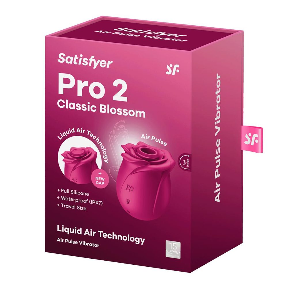 Satisfyer Pro 2 Classic Blossom, pulzátor na klitoris růžička (obrázek 6)