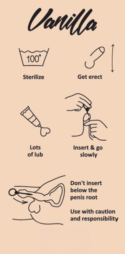 Sada uretrálních masážních sond Vanilla Twist - Obrázek 2