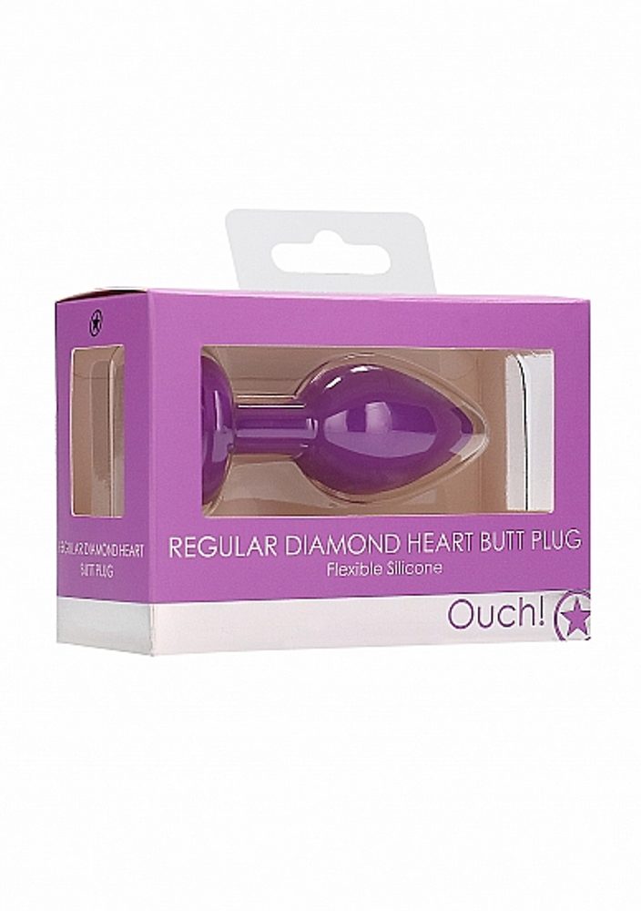 Ouch! Regular Diamond Butt Plug (obrázek 12)