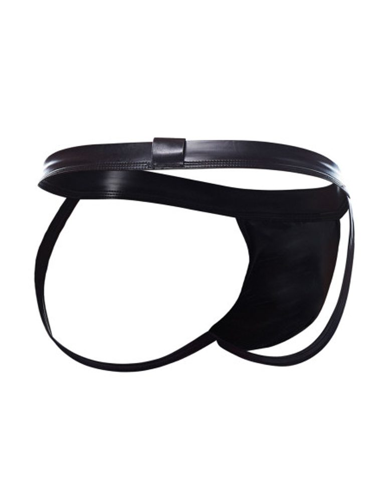 BL4CK by C4M Ergonomic Black Jockstrap - Obrázek 4