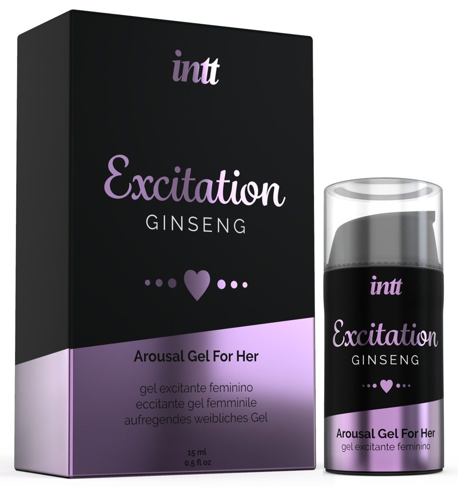 intt Excitation Ginseng stimulační gel pro ženy 15 ml - Obrázek 2