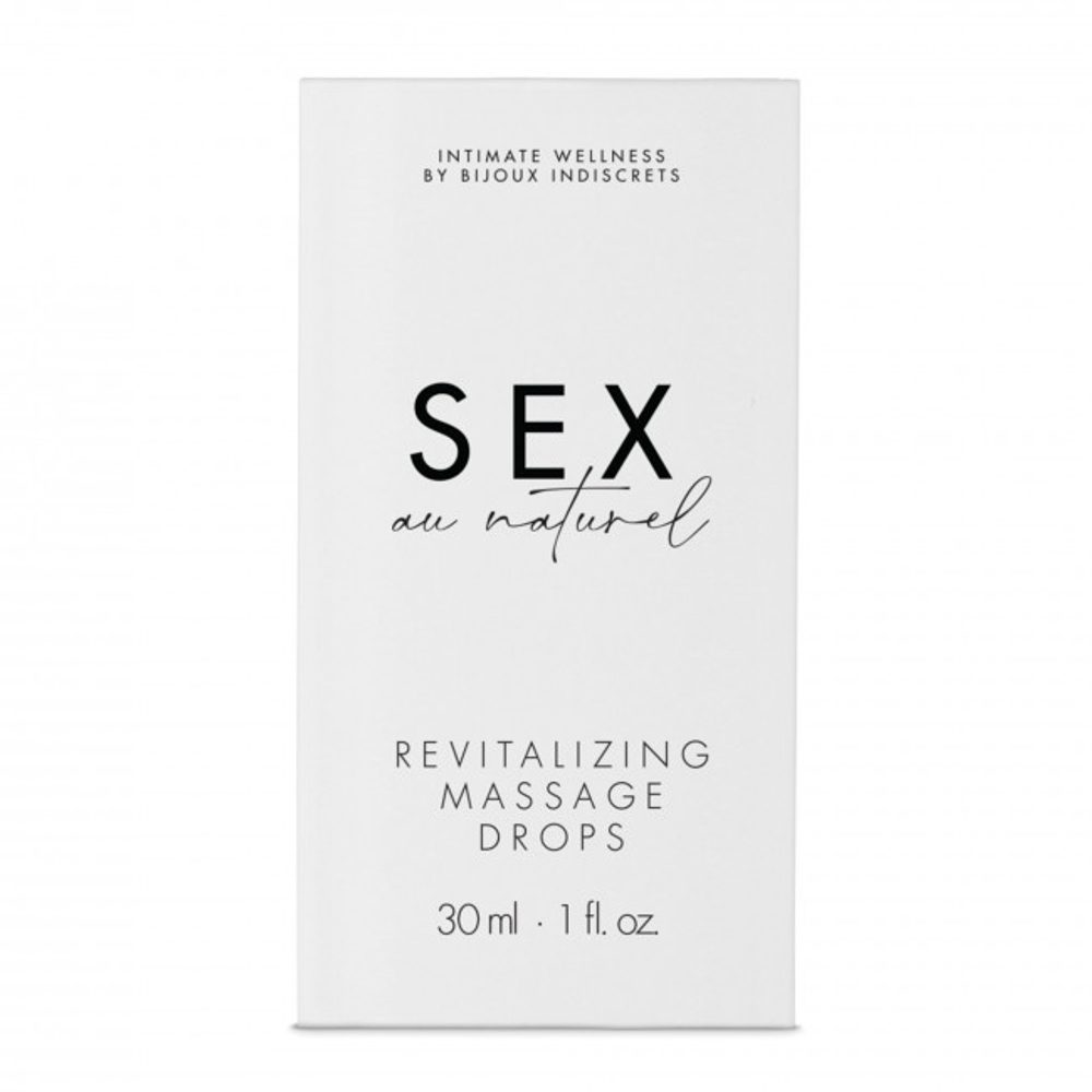 Bijoux Indiscrets Sex Au Naturel Revitalizing Massage Drops 30ml - Obrázek 3