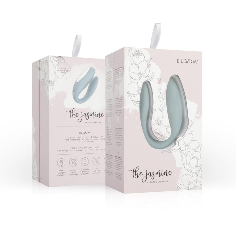 Bloom The Jasmine C-Shape Vibrator Green (obrázek 11)