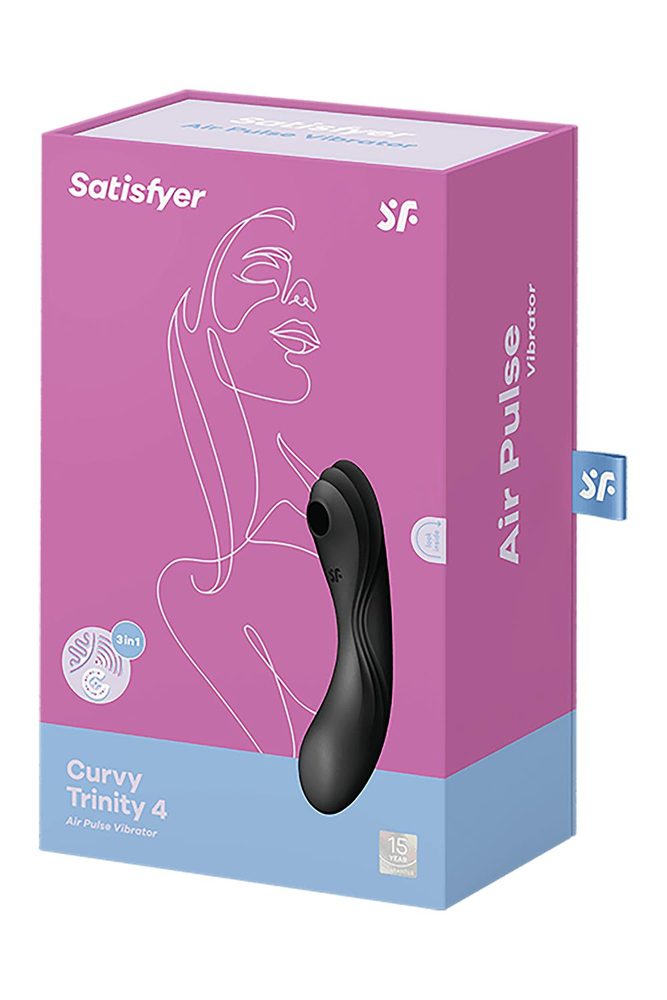 Satisfyer Curvy Trinity 4 Black - Obrázek 5