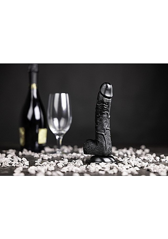 RealRock Curved Realistic Dildo Balls Suction Cup 7" - Obrázek 7