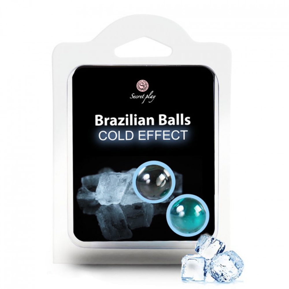 Secret Play Brazilian Balls Cold Effect 2 Pack - chladicí efekt a příjemná textura