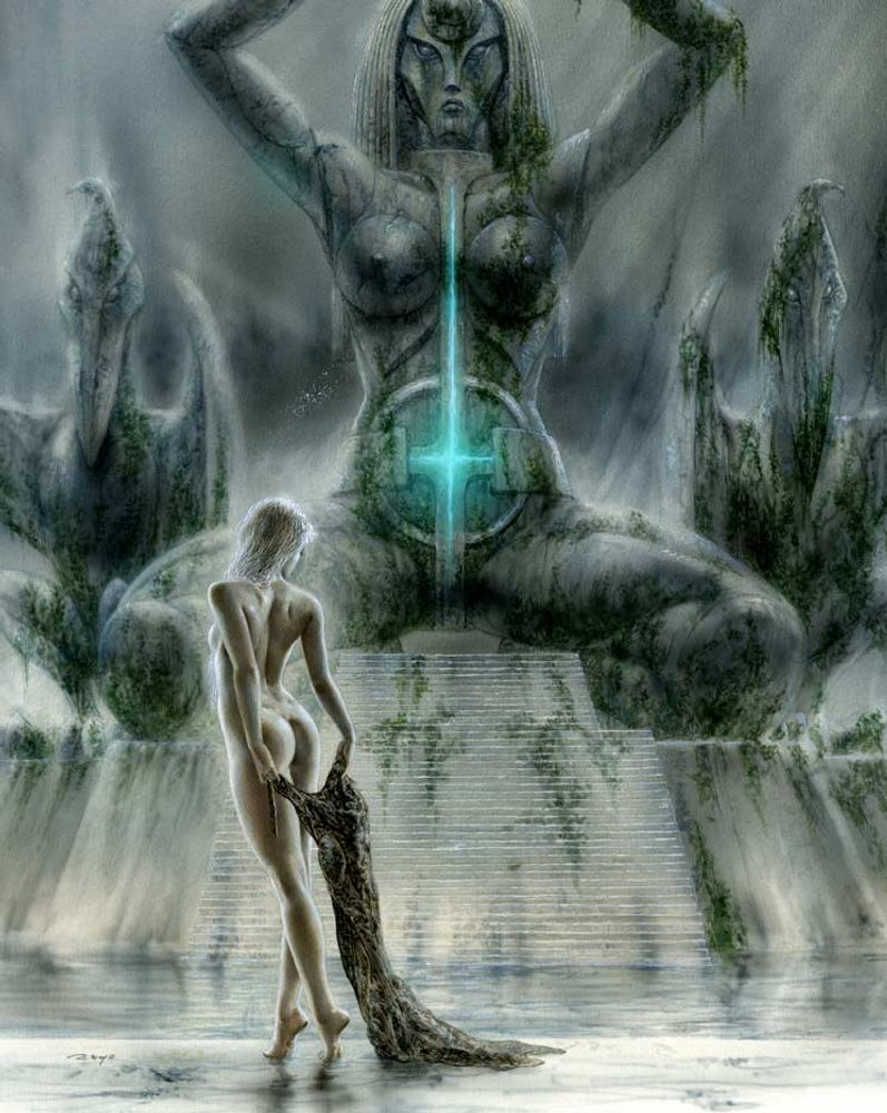 FANTASY ART OF ROYO - OFFICIAL 2024 CALENDAR (sleva - naražený roh) - Obrázek 4