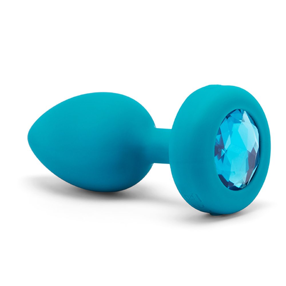 b-Vibe Vibrating Jewel Plug S/M - Obrázek 2