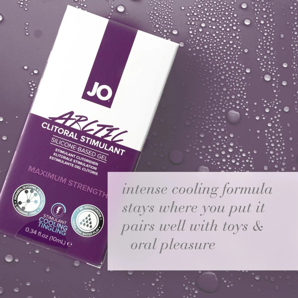 System JO Clitoral Gel Cooling Arctic 10ml - Obrázek 4