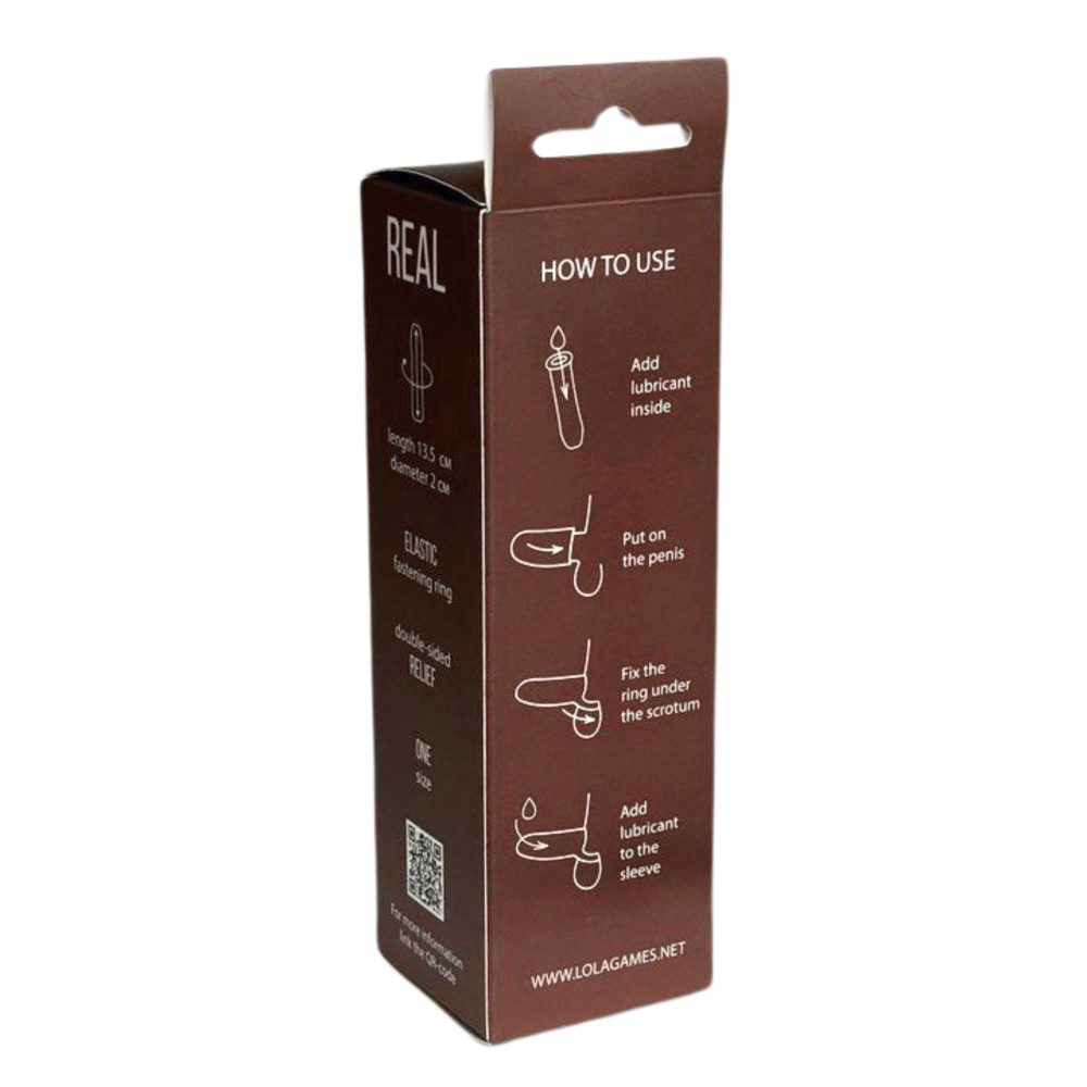Extra Sense Real Rings Prodlužovací návlek na penis (obrázek 11)