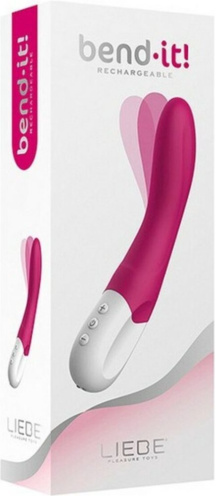 Liebe Bend It G-Spot Rechargeable Vibrator Cerise - Obrázek 4