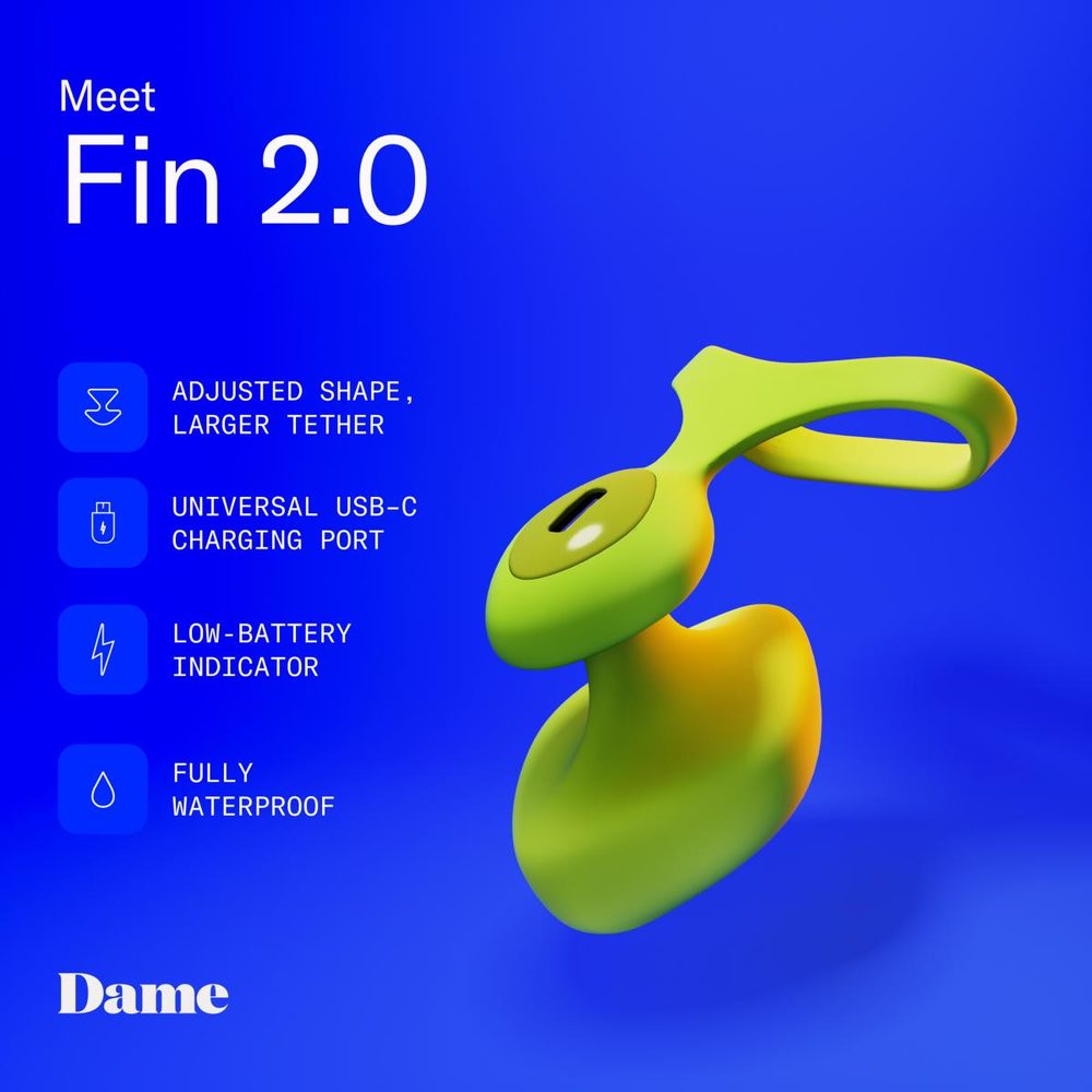 Dame Fin 2.0 Finger Vibrator Quartz - Obrázek 3