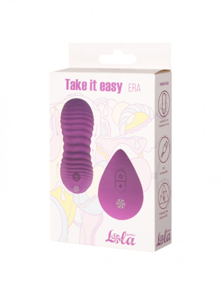 Lola Games Vaginální vibrační kuličky s dálkovým ovládáním Take it Easy Era Purple (obrázek 3)