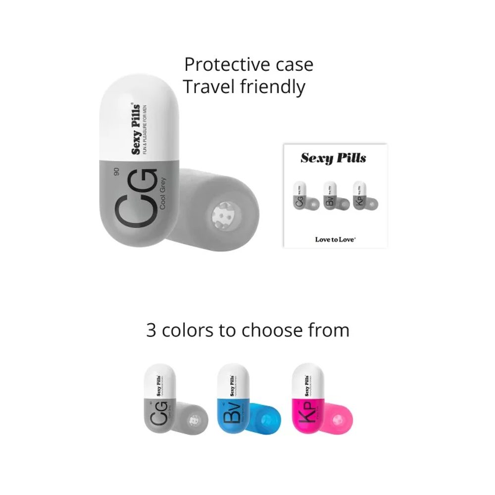 Love to Love Sexy Pills Cool Grey - Obrázek 3