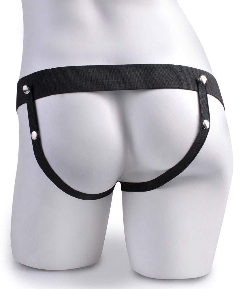 Fetish Fantasy 7.5" Hollow Squirting Strap-On with Balls - Obrázek 3