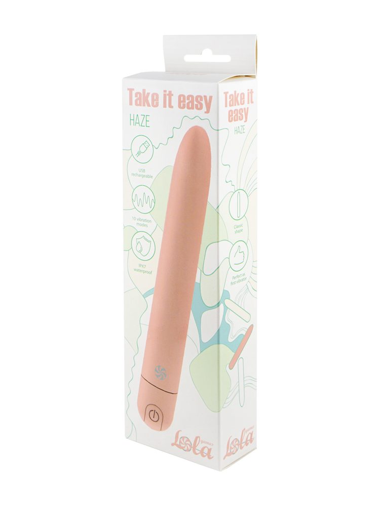 Dobíjecí vibrátor Take it easy Haze Peach - Obrázek 4
