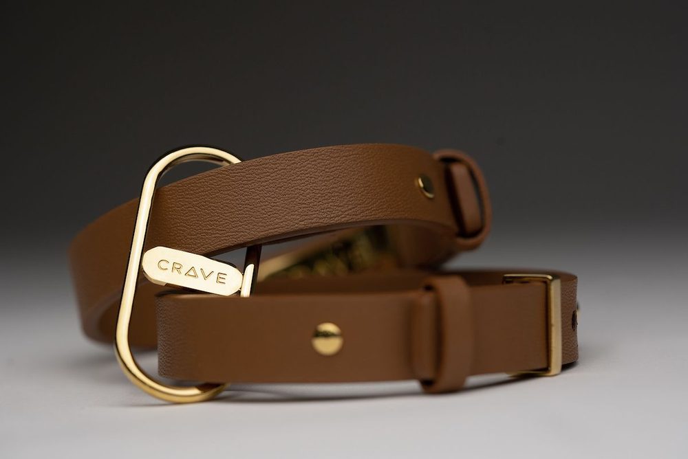 Crave • ICON Cuffs - Tan & 24kt Gold Plated - Obrázek 6