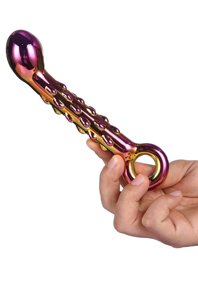 Dream Toys Glamour Glass Ribbed G-Spot (obrázek 3)