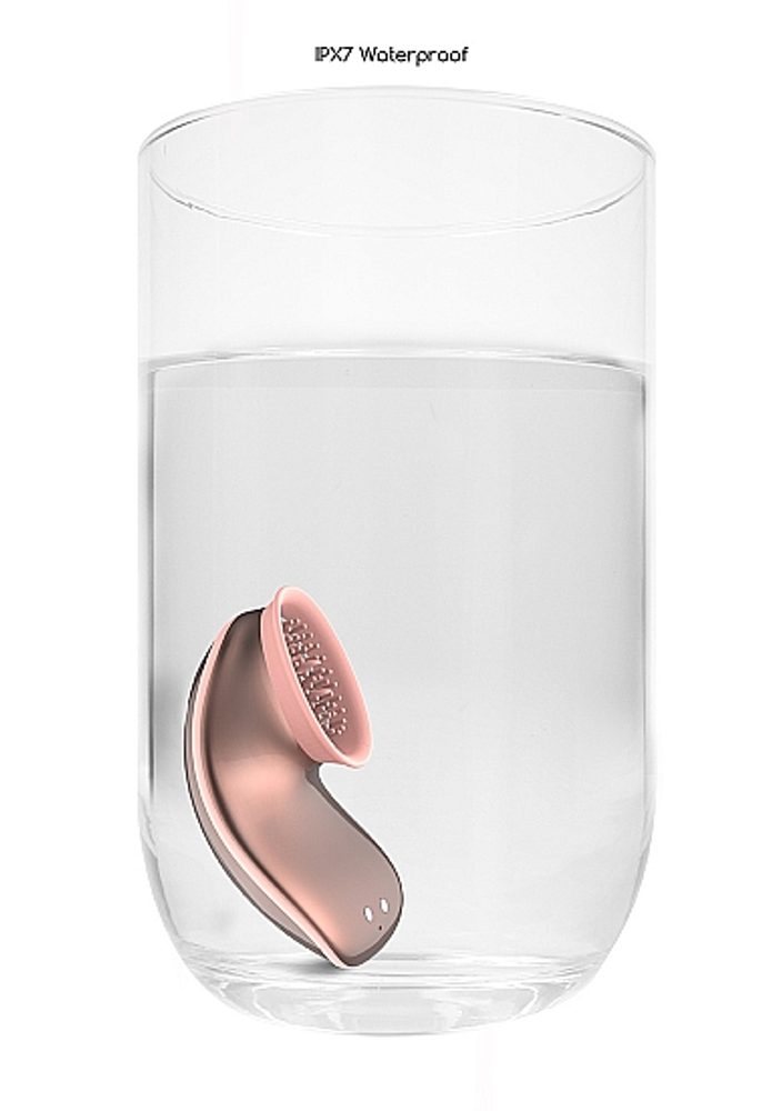Shots Innovation Twitch Hands-Free Suction & Vibration Toy RoseGold (obrázek 12)