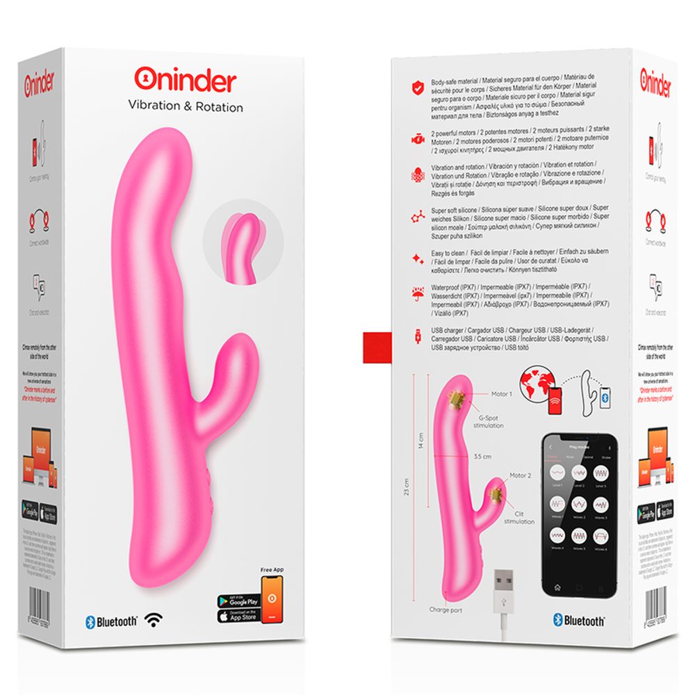 Oninder Oslo Rabbit & Rotation +App Pink - Obrázek 2