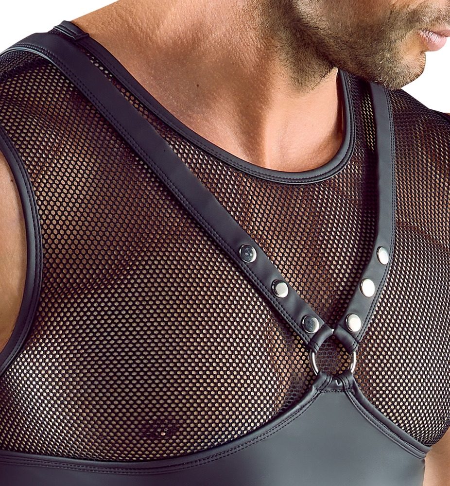 Svenjoyment Chest Harness Shirt 2161877 Black - Obrázek 5