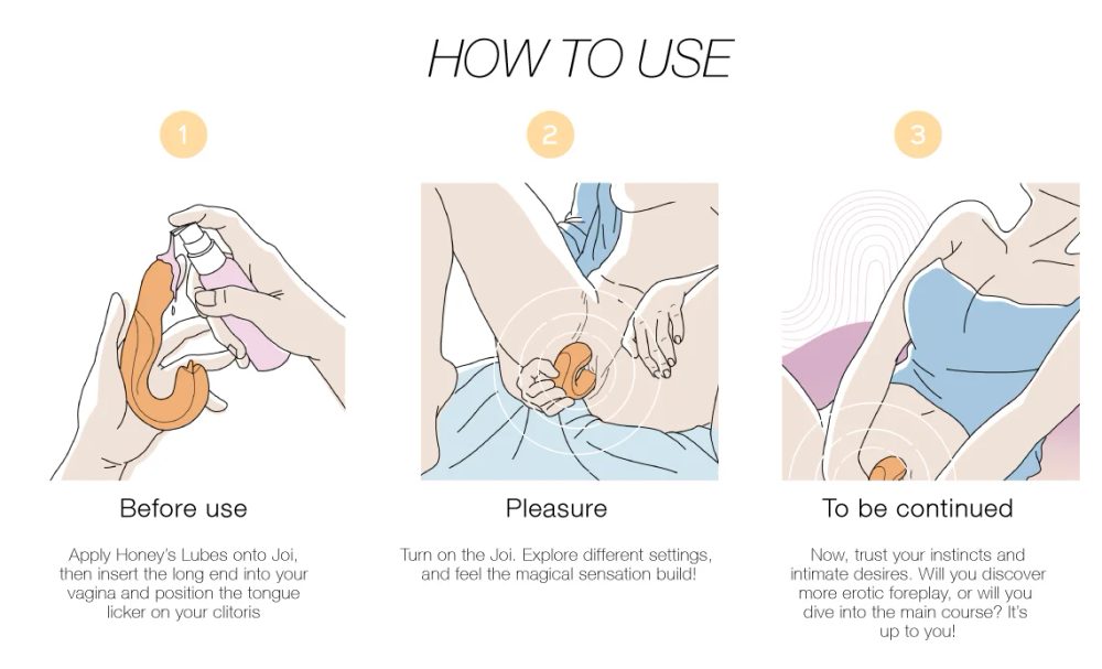 Honey Play Box Joi Rotating Head G-spot Vibrator & Clit Licker - Obrázek 7