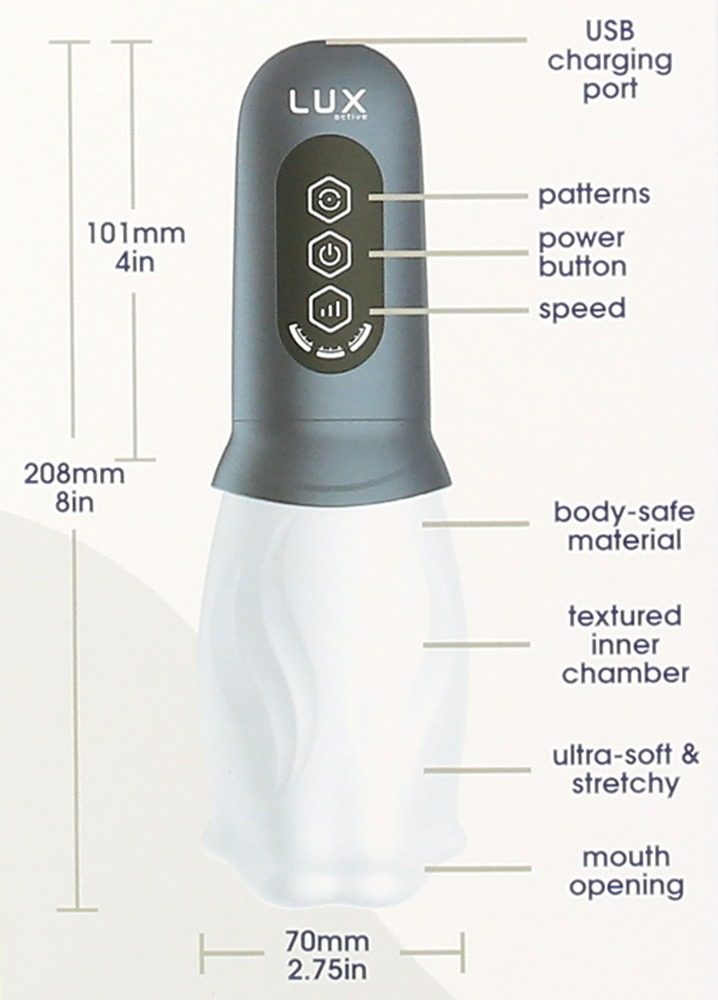 PowerBullet LUX active First Class Masturbator Cup (obrázek 10)