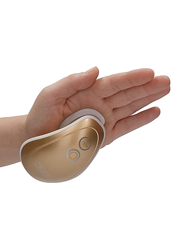 Shots Innovation Twitch Hands-Free Suction & Vibration Toy Gold (obrázek 14)