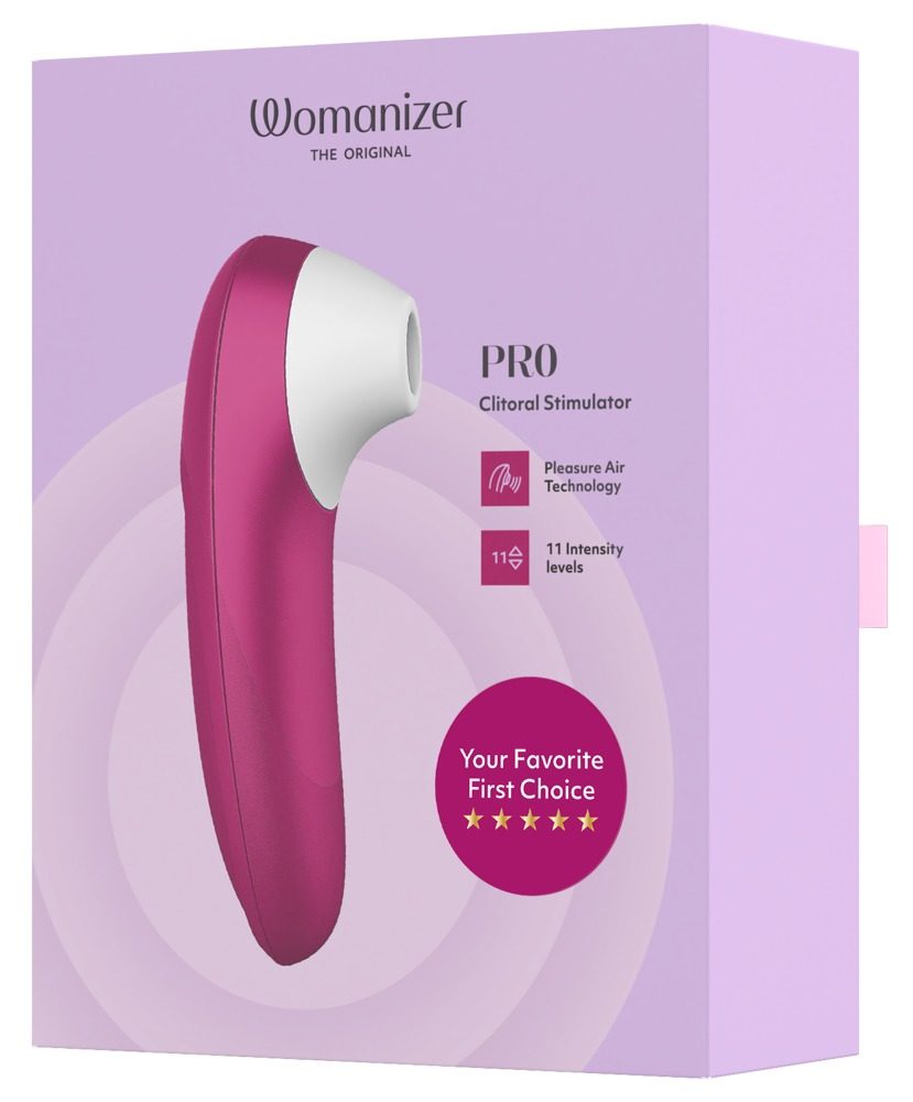 Womanizer Pro pulzátor na klitoris - růžová (obrázek 14)