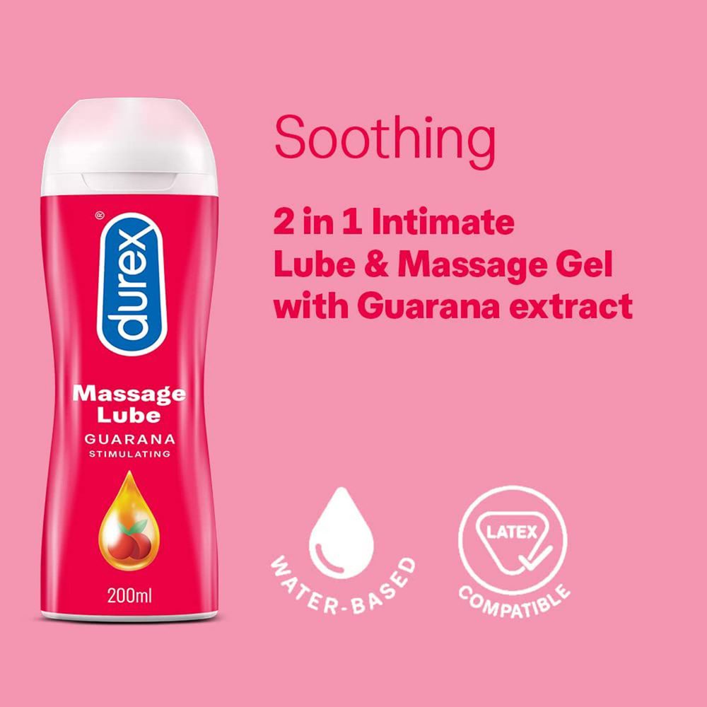 Durex Play intimní lubrikační a masážní gel se stimulující Guaranou 200 ml (obrázek 4)
