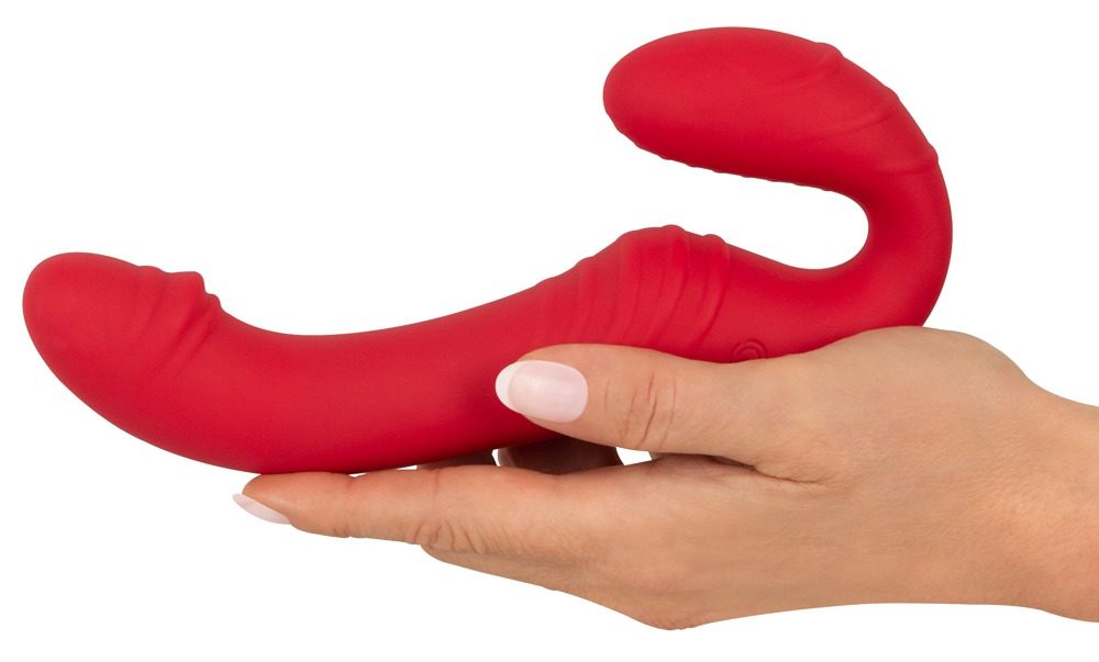 You2Toys Remote Controlled Strapless Strap-On 3 Motors Red - Obrázek 6